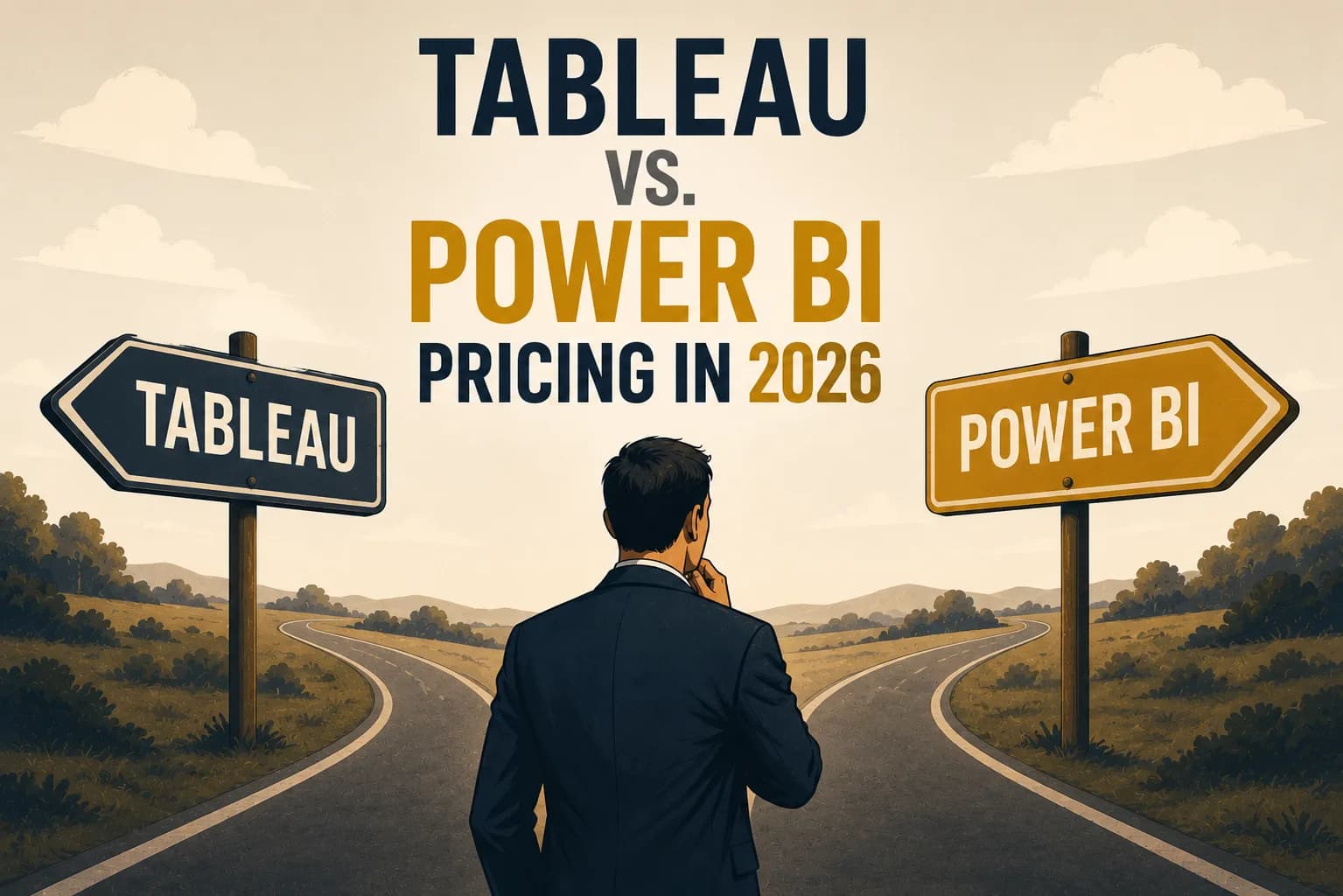 Tableau vs Power BI Pricing  in 2026: Demystifying the Costs